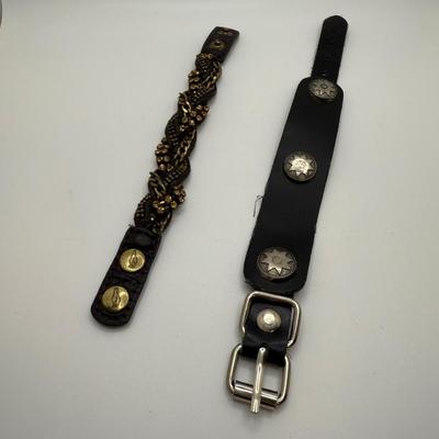Unique Collection of Leather Jewelry with 925 Snake Ring & More (ST-HS)