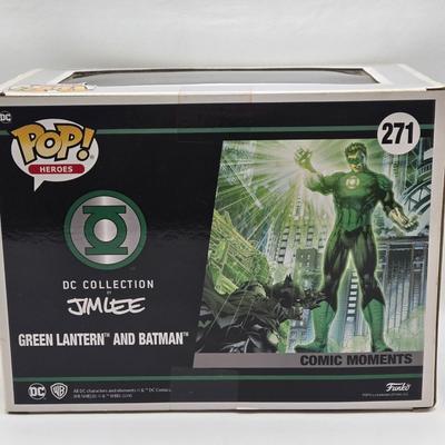 LOT 4: Green Lantern and Batman Funko Pops NIB