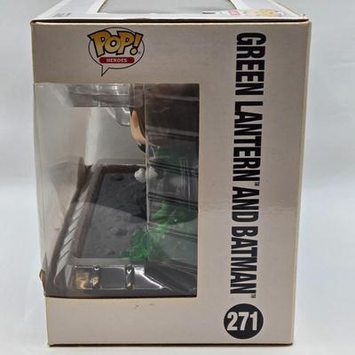 LOT 4: Green Lantern and Batman Funko Pops NIB