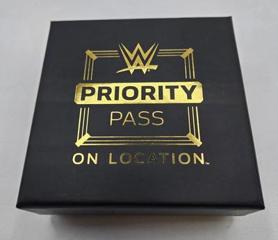 LOT 5: Pocket Pops 14 Day Wrestling Calendar and 2024 Wrestle Mania Priority Pass NIB