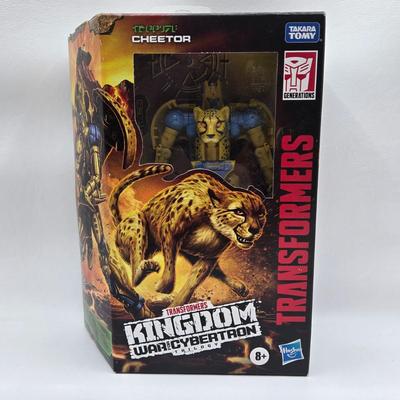 LOT 41: NIB Transformers Kingdom War For Cybertron Trilogy Toys