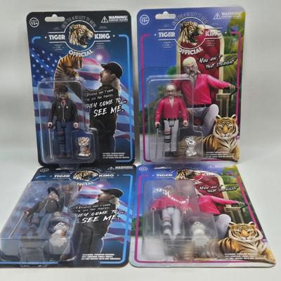 LOT 46: New in Sealed Packaging Tiger King Toys