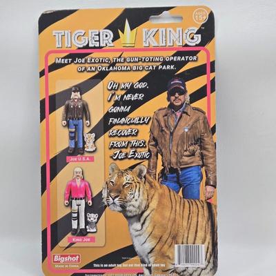 LOT 46: New in Sealed Packaging Tiger King Toys