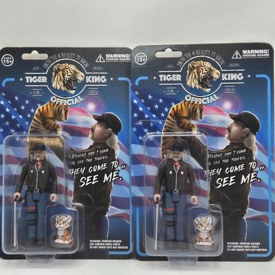LOT 46: New in Sealed Packaging Tiger King Toys