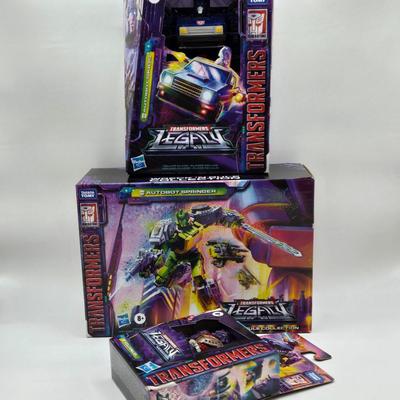 LOT 53: Transformers Legacy Toys NIB