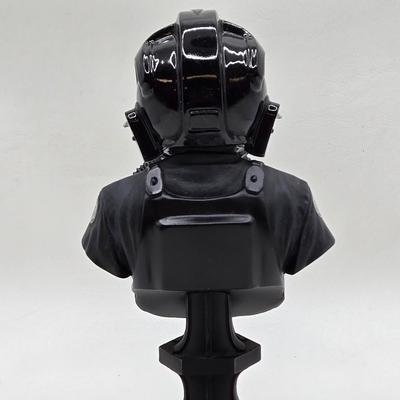 LOT 54: Limited Edition Numbered Star Wars Busts/ 2 with Certificates