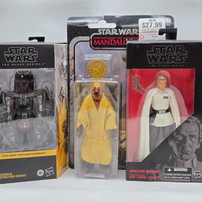 LOT 55: NIB Star Wars Toys