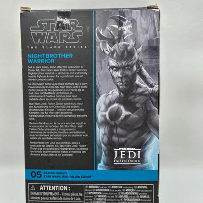 LOT 56: NIB Star Wars the Black Series Toys
