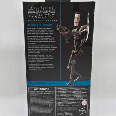 LOT 57: Star Wars The Black Series Toys NIB