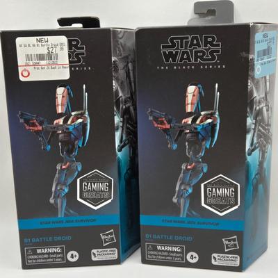 LOT 57: Star Wars The Black Series Toys NIB