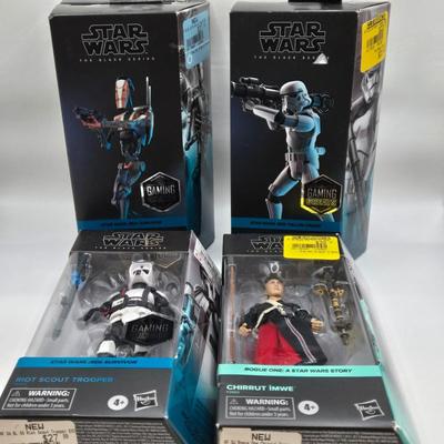 LOT 57: Star Wars The Black Series Toys NIB