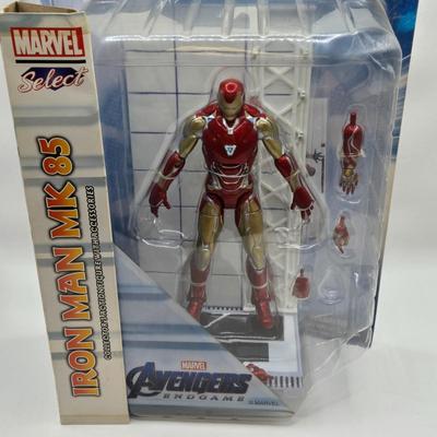 LOT 60: NIB Marvel Iron Man and Spider-Man