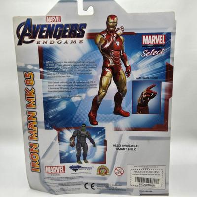 LOT 60: NIB Marvel Iron Man and Spider-Man