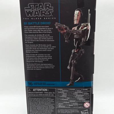 LOT 62: Star Wars The Black Series Toys NIB