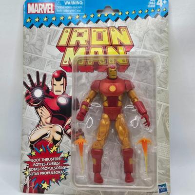 LOT 63: New in Packaging Iron Man, Black Widow, and The Punisher