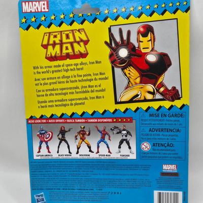 LOT 63: New in Packaging Iron Man, Black Widow, and The Punisher