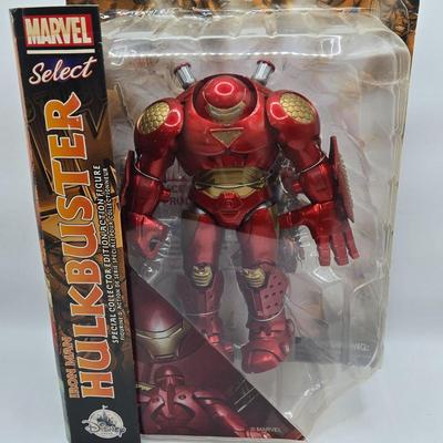 LOT 65: New in Packaging Gladiator Hulk and Iron Man Hulk Buster