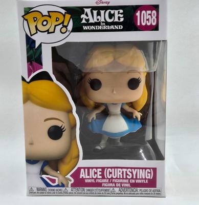 LOT 73: NIB Funko Pops Alice in Wonderland , Queen of Hearts, White Rabbit, and Mad Hatter