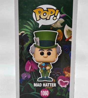 LOT 73: NIB Funko Pops Alice in Wonderland , Queen of Hearts, White Rabbit, and Mad Hatter