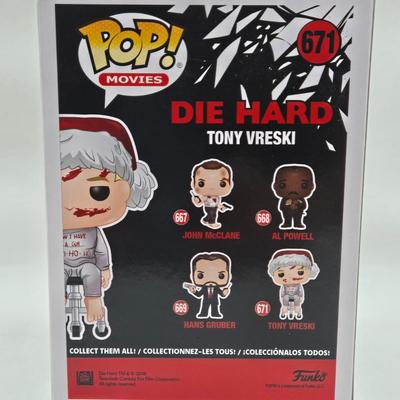 LOT 76: Die Hard NIB Funko Pops