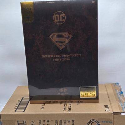 LOT 78: NIB McFarlane Toys Limited Edition SuperBoy-Prime