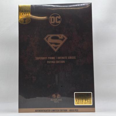 LOT 78: NIB McFarlane Toys Limited Edition SuperBoy-Prime