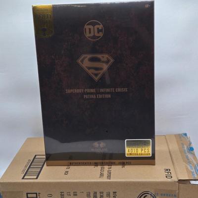LOT 78: NIB McFarlane Toys Limited Edition SuperBoy-Prime