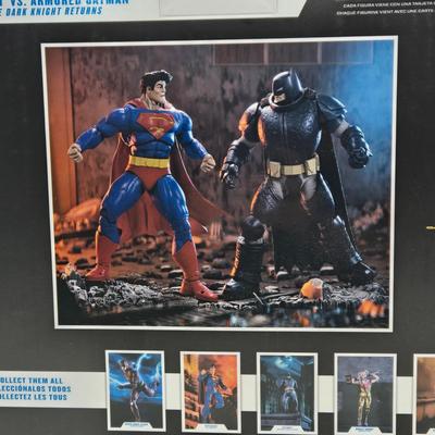 LOT 79: 2 Sets of DC Multiverse Superman vs. Batman NIB