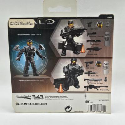 LOT 80: Halo Mega Blocks NMPD Customizer Pack New in Packaging