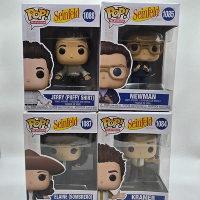 LOT 123: Seinfeld NIB Funko Pops