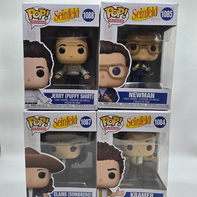 LOT 123: Seinfeld NIB Funko Pops