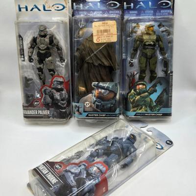LOT 124: Halo Toys New in Packaging