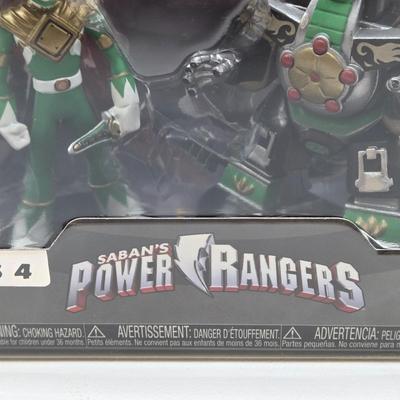 LOT 125: Go Go Power Rangers/ Hero World Power Ranger Toys NIB