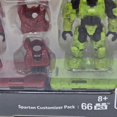 LOT 126: Mega Blocks Halo Spartan Customizer Pack NIB