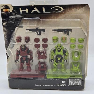 LOT 126: Mega Blocks Halo Spartan Customizer Pack NIB