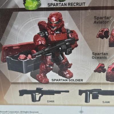 LOT 126: Mega Blocks Halo Spartan Customizer Pack NIB