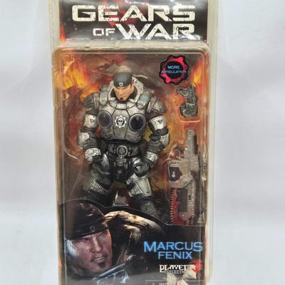 LOT 128: Gears of War Action Figure Toys New in Packaging