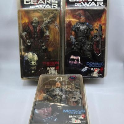 LOT 128: Gears of War Action Figure Toys New in Packaging