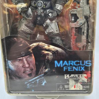 LOT 128: Gears of War Action Figure Toys New in Packaging