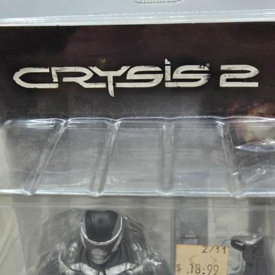 LOT 130: Crysis 2 and God of War Toys New in Packaging
