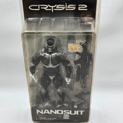 LOT 130: Crysis 2 and God of War Toys New in Packaging