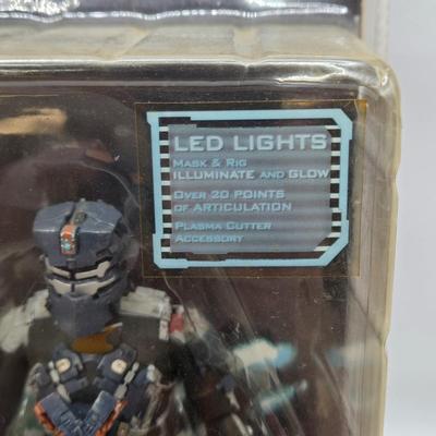 LOT 132: Dead Space 2 Isaac Clarke Toy w/ LED Lights NIB