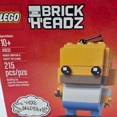 LOT 134: Lego Brick Headz and Bendy and The Ink Machine Toys NIB