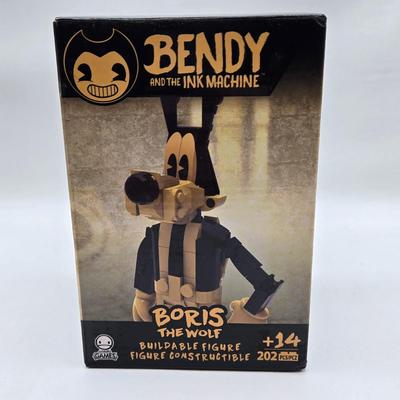 LOT 134: Lego Brick Headz and Bendy and The Ink Machine Toys NIB