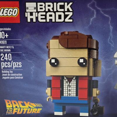 LOT 135: 2 Sets of Lego Brick Headz Toys NIB