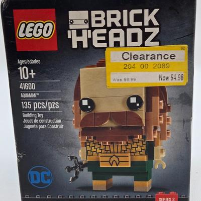 LOT 135: 2 Sets of Lego Brick Headz Toys NIB