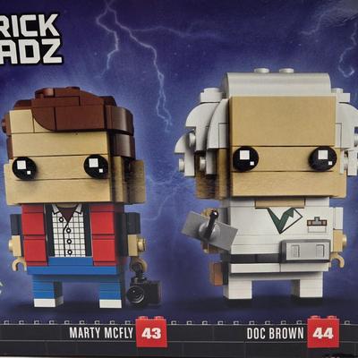 LOT 135: 2 Sets of Lego Brick Headz Toys NIB