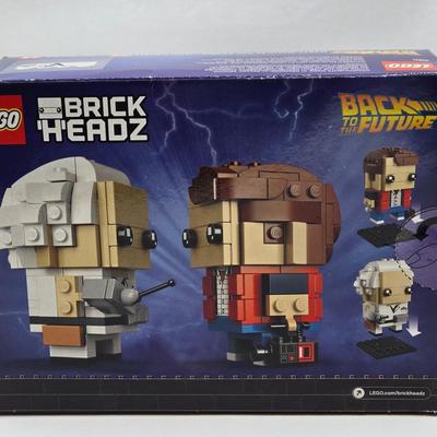 LOT 135: 2 Sets of Lego Brick Headz Toys NIB