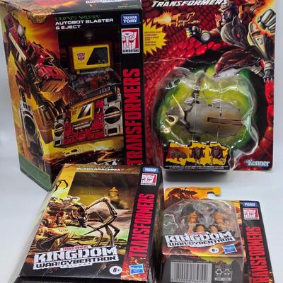 LOT 136: Variety of Transformers Toys NIB
