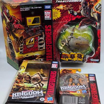 LOT 136: Variety of Transformers Toys NIB